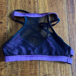 California Kisses dance top. Plum color size CM. Like new.